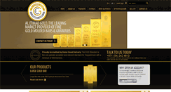 Desktop Screenshot of aletihadgold.com